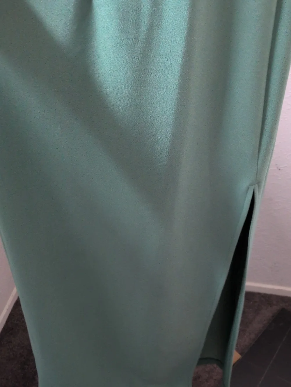 ✨ Nwt Abercrombie Sage Halter Cross Neck Maxi Dress Size M